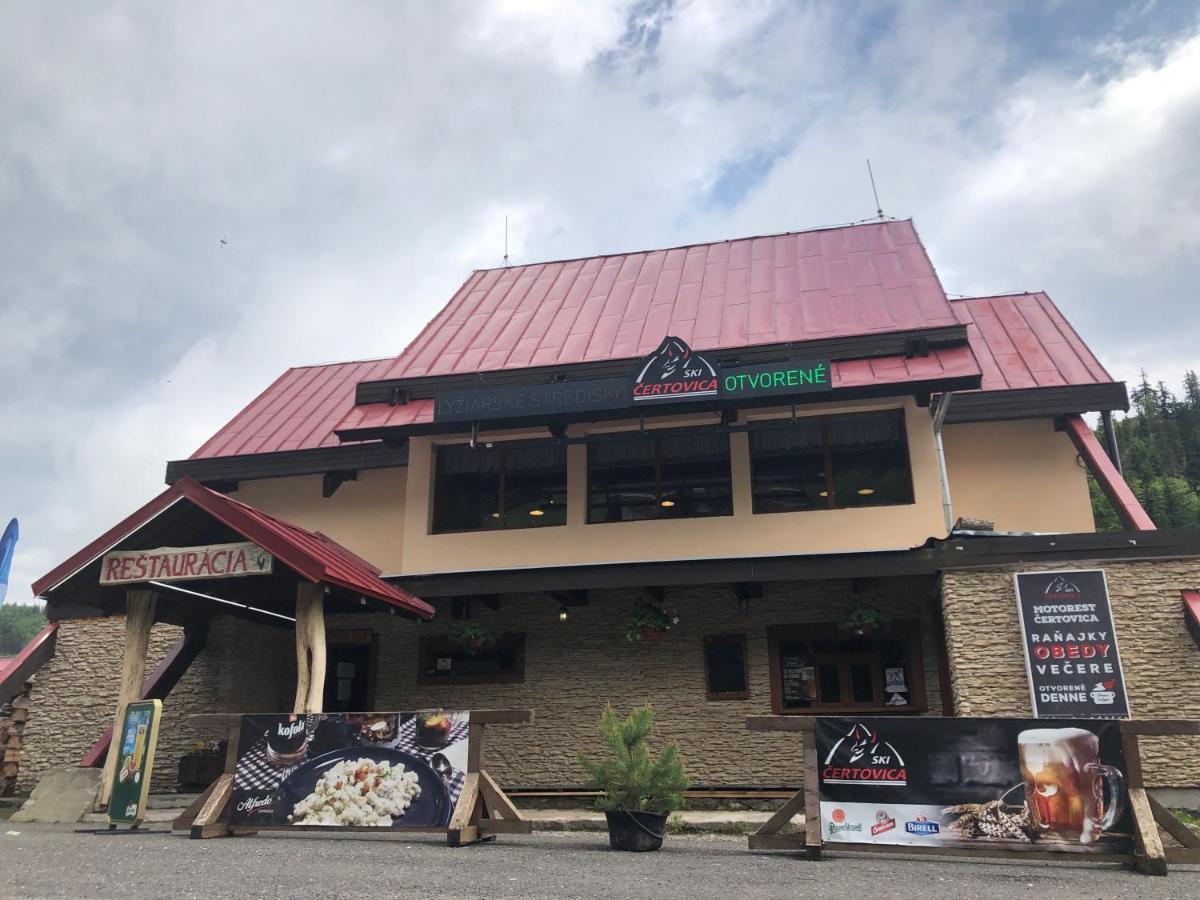 Hotel Motorest Ski Certovica Vyšná Boca Zewnętrze zdjęcie